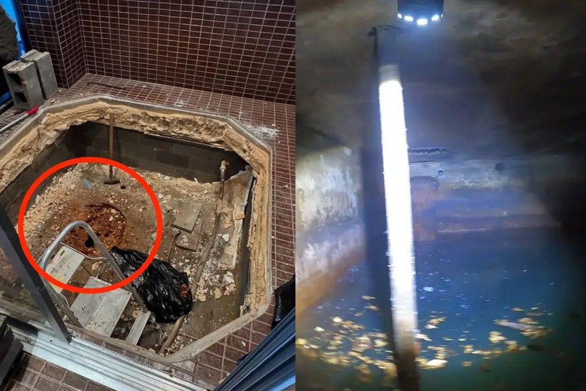 Комната была заполнена водой Комната была заполнена водой