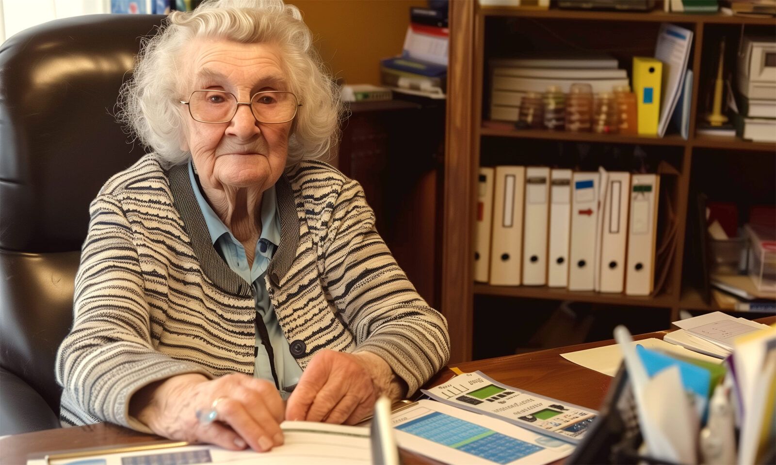 100-річна жінка замість пенсії працює 50 годин на тиждень