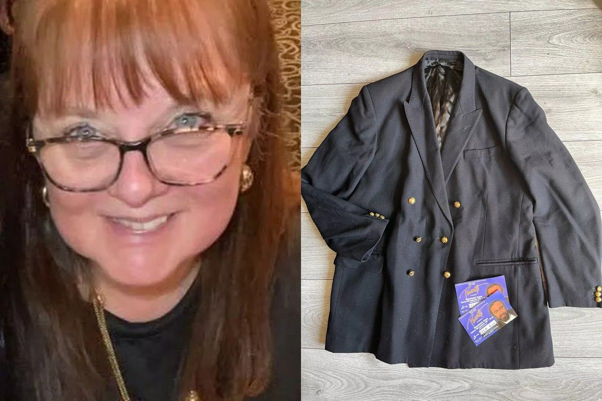 Жінка не очікувала знайти щось у кишені Жінка не очікувала знайти щось у кишені