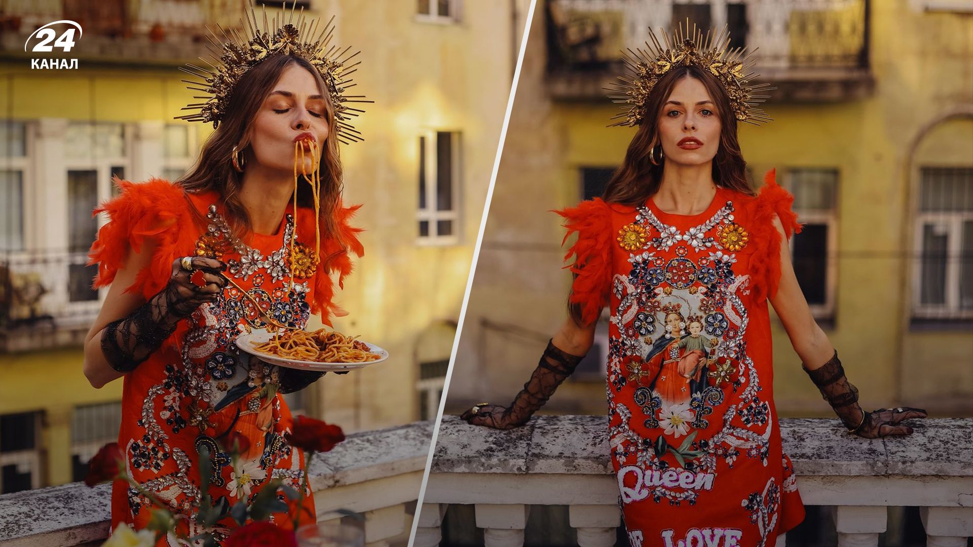 "Итальянский дворик" посреди Киева: девушки устроили эффектную фотосессию в стиле Dolce & Gabbana - Lady "Итальянский дворик" посреди Киева: девушки устроили эффектную фотосессию в стиле Dolce & Gabbana - Lady