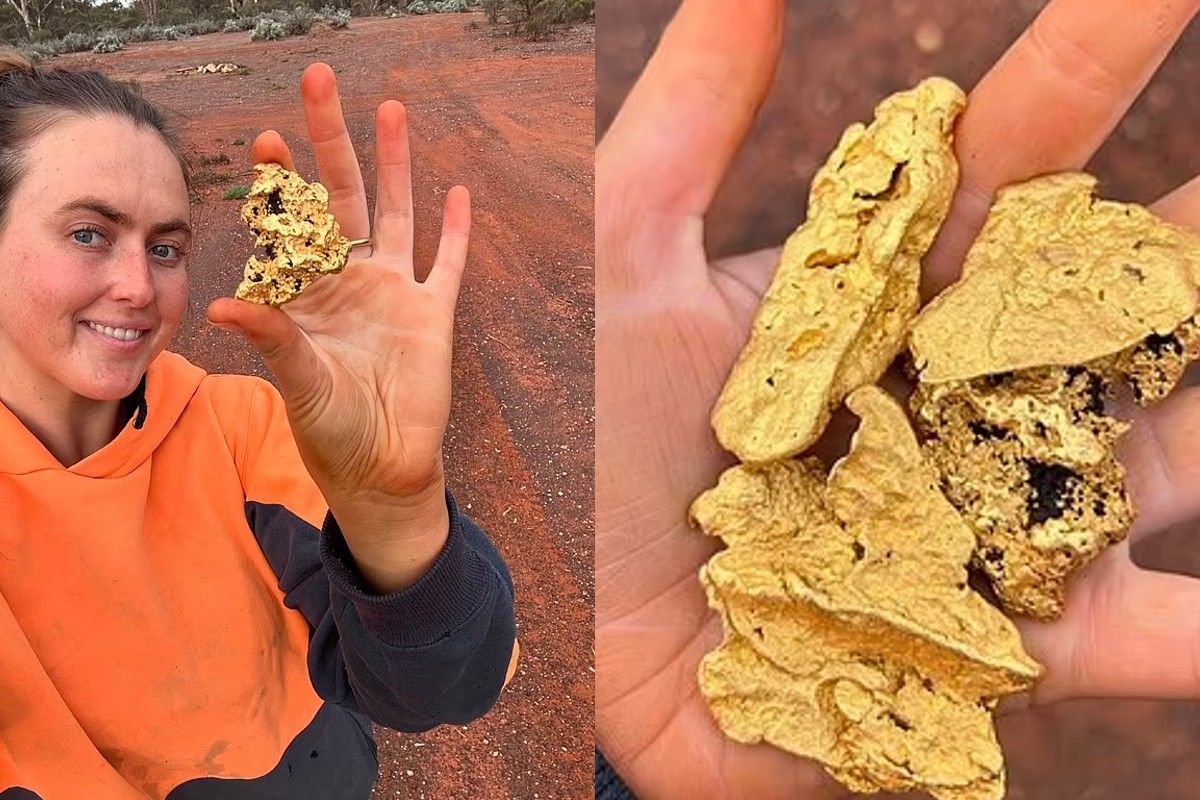 Золото лежало на поверхности Золото лежало на поверхности