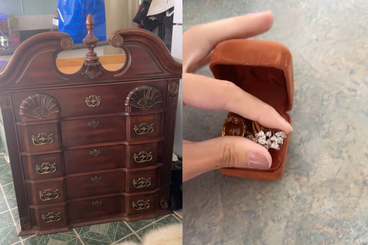 Дівчина не очікувала знайти скарби Дівчина не очікувала знайти скарби