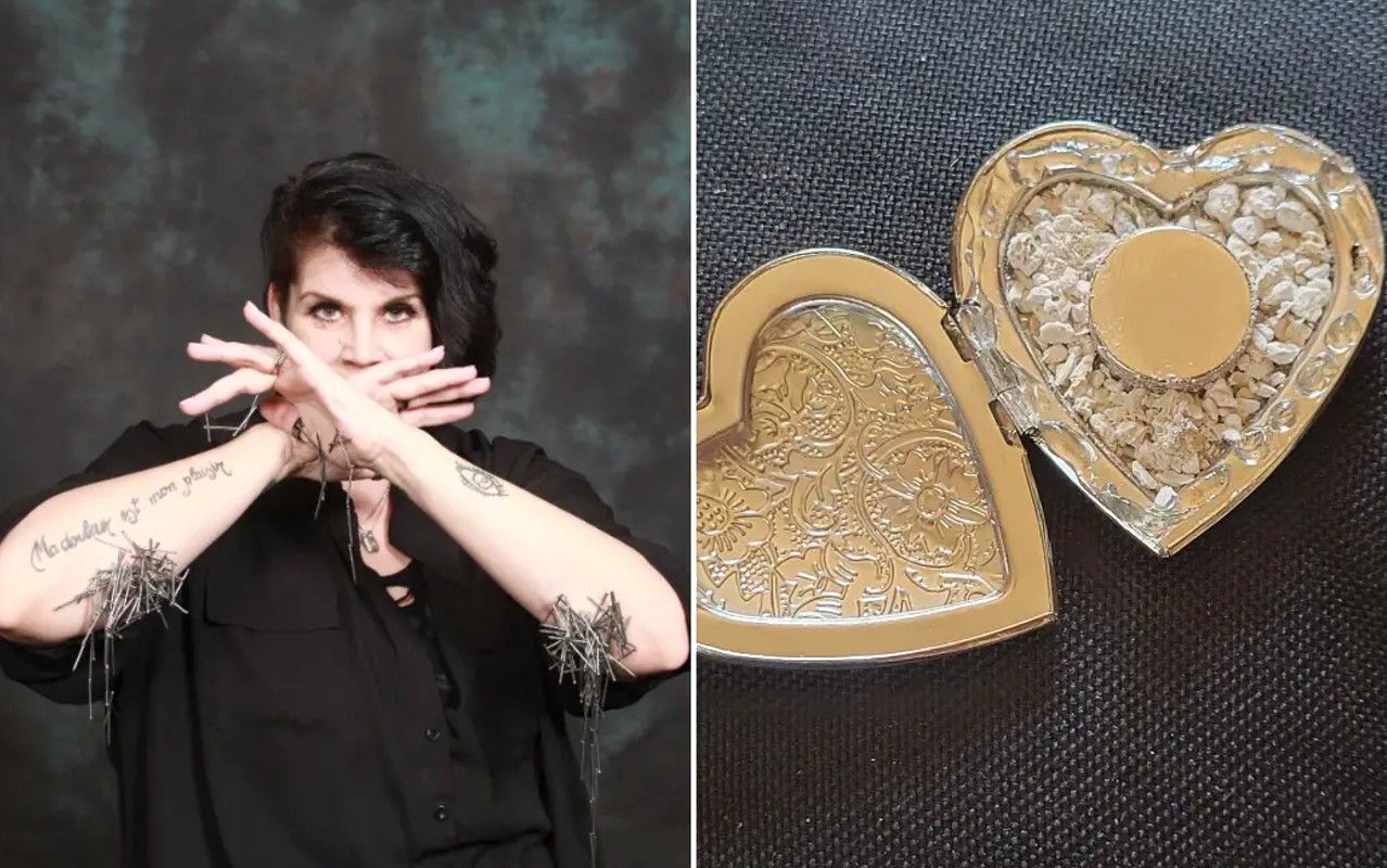 Женщина имеет более 50 имплантов Женщина имеет более 50 имплантов