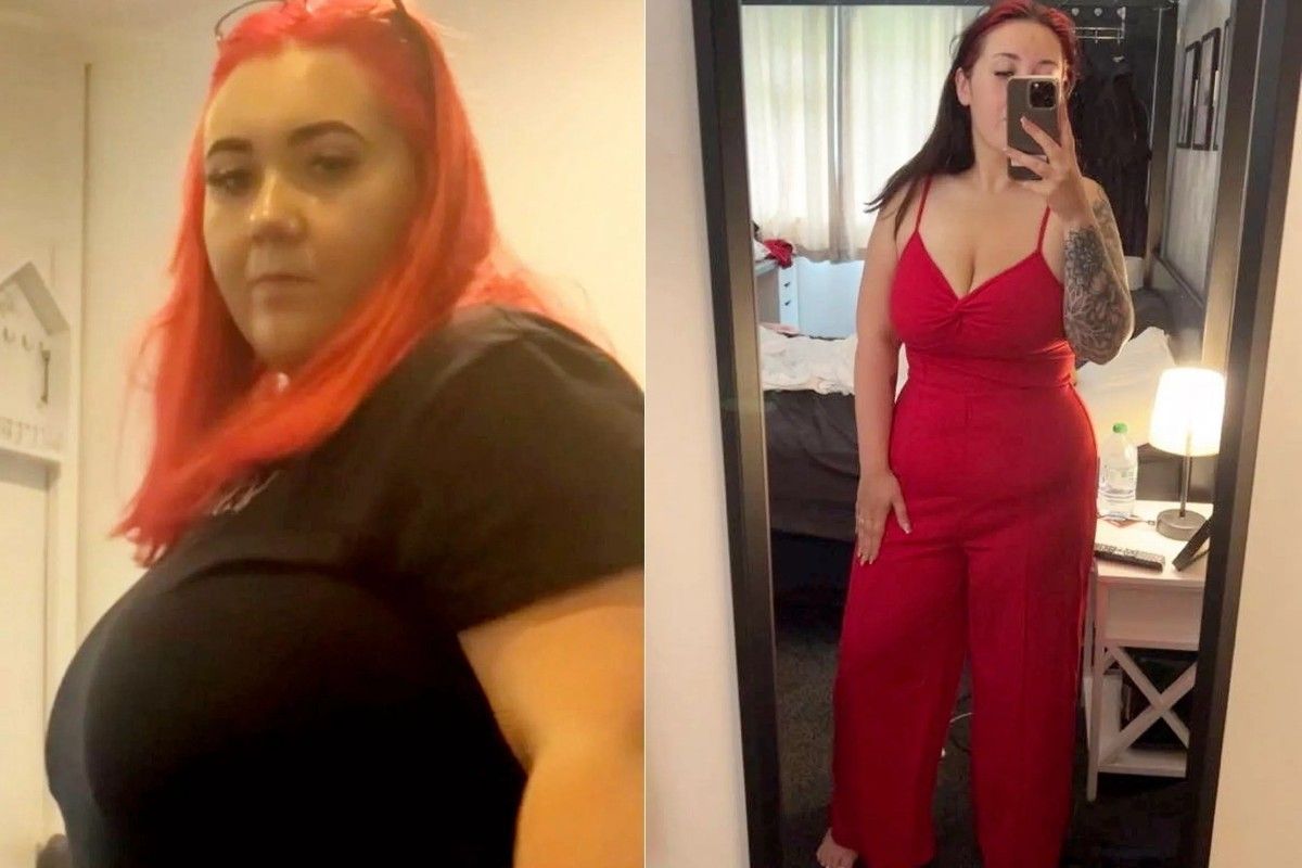 Девушка сама сбросила 38 килограммов Девушка сама сбросила 38 килограммов