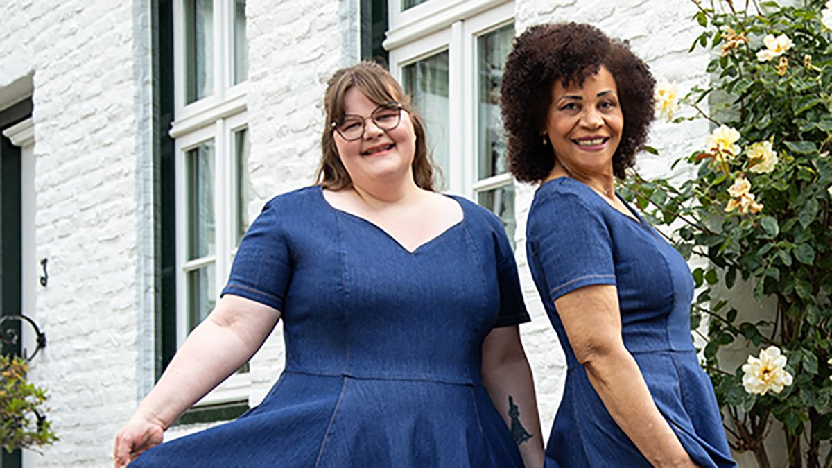 Одинаковая одежда на разных фигурах Одинаковая одежда на разных фигурах