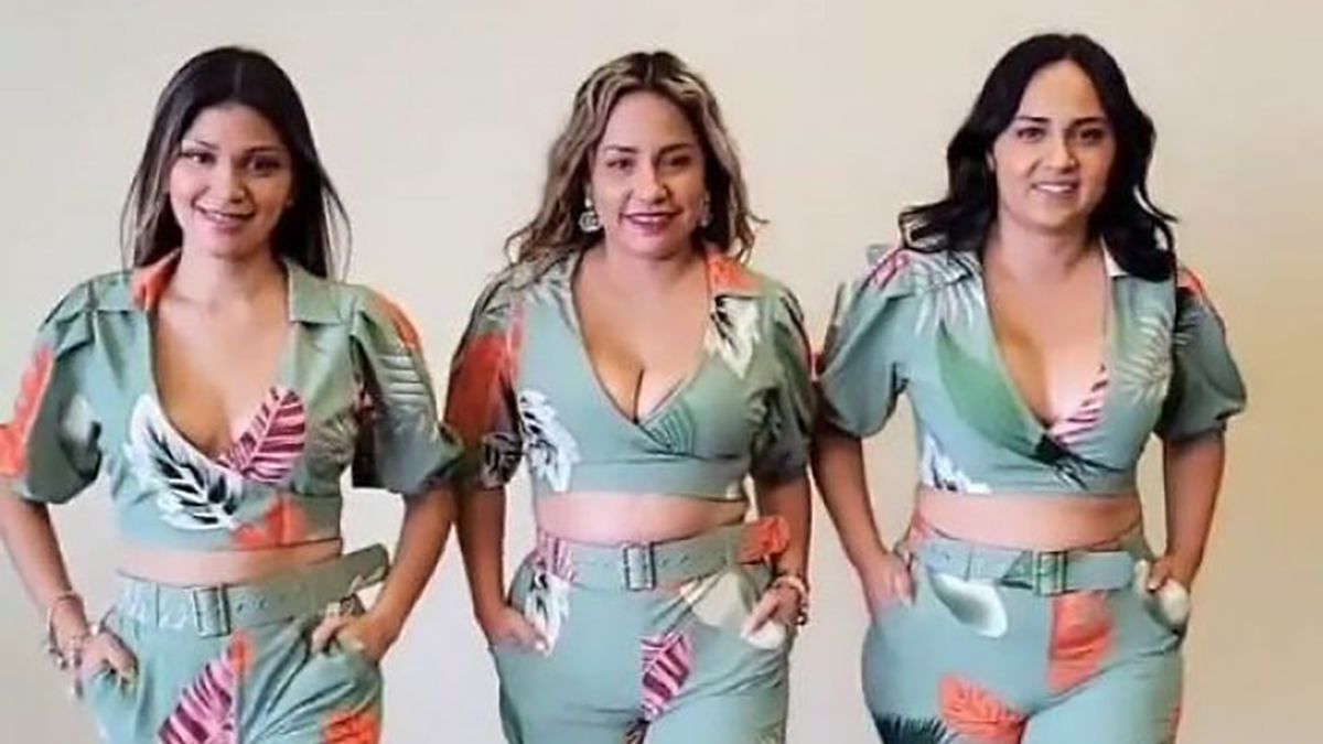 Дівчата показали, як виглядає однаковий одяг на різних фігурах Дівчата показали, як виглядає однаковий одяг на різних фігурах