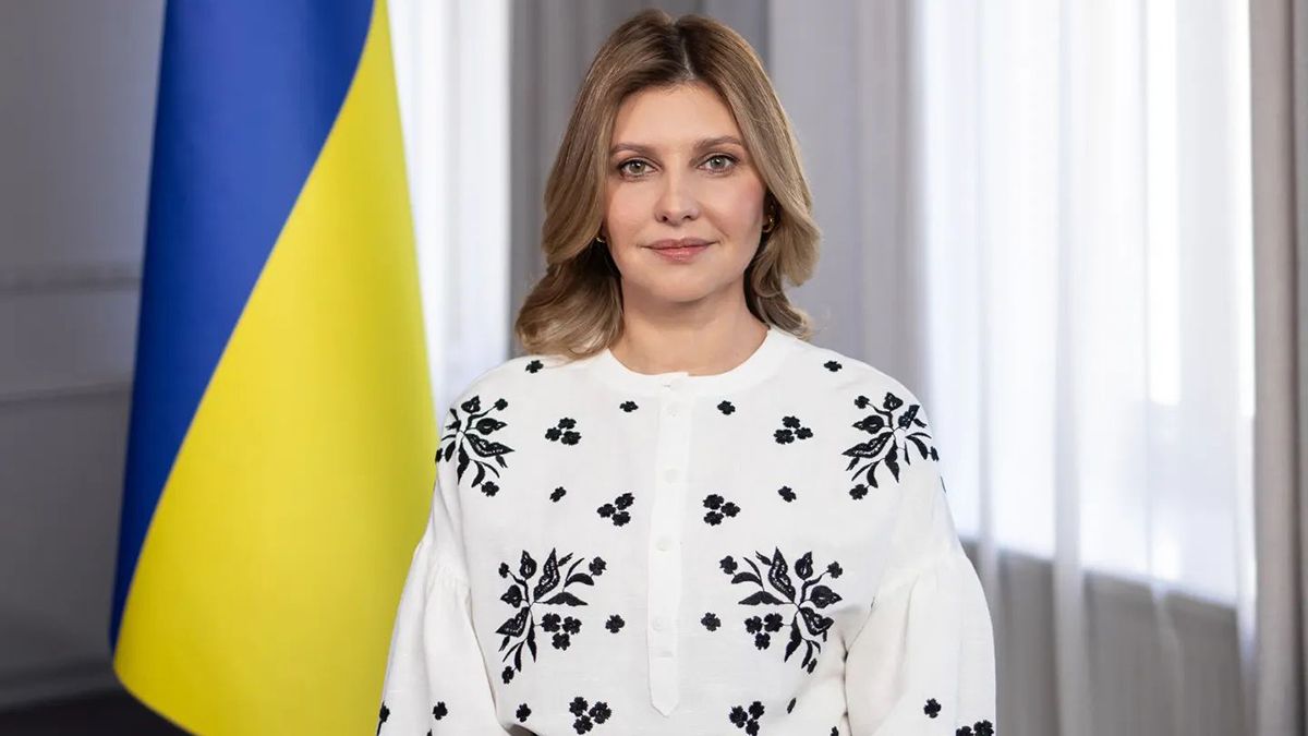 Бездоганний образ Олени Зеленської Бездоганний образ Олени Зеленської