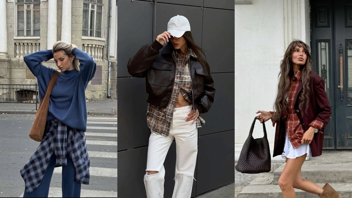 Стильні та красиві образи з картатою сорочкою Стильні та красиві образи з картатою сорочкою