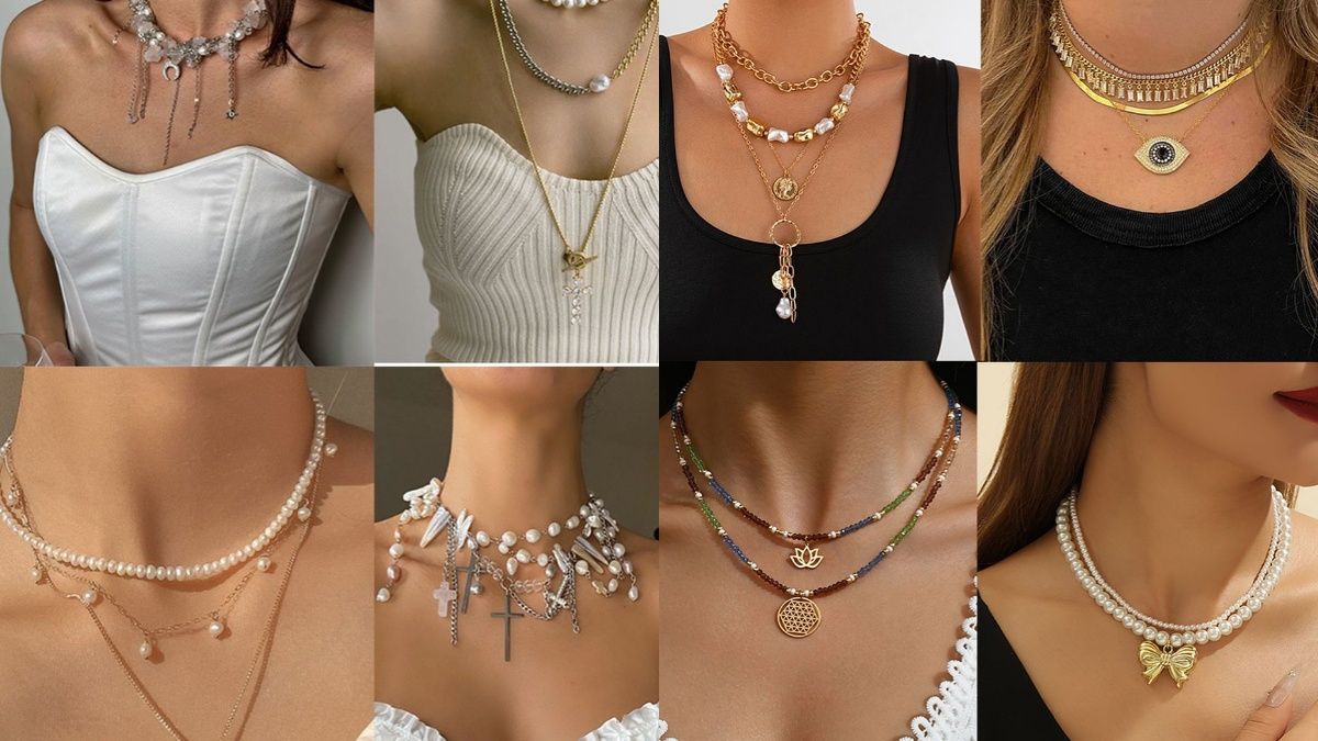 Советы по ношению колье и цепочек на шее Советы по ношению колье и цепочек на шее