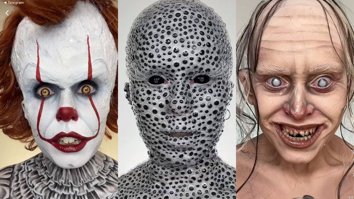 Жуткий грим, который подойдет на Хэллоуин Жуткий грим, который подойдет на Хэллоуин