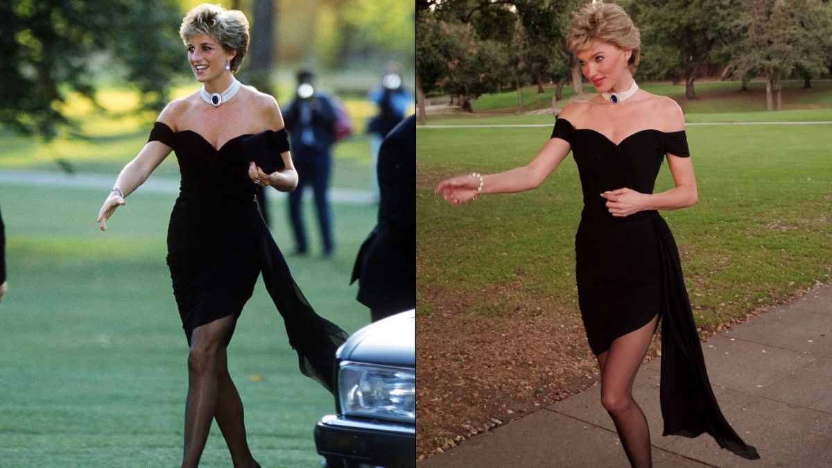 Эльза Хоск повторила образ принцессы Дианы Эльза Хоск повторила образ принцессы Дианы