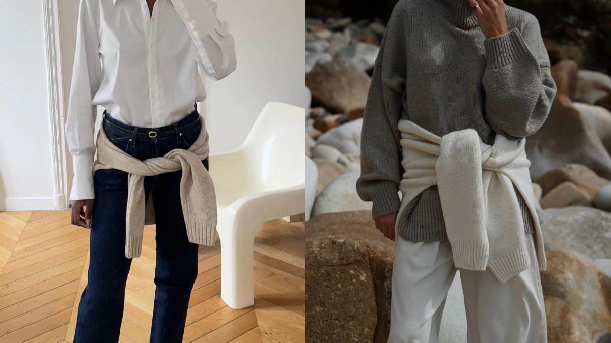 Стильные образы со свитером на зиму Стильные образы со свитером на зиму