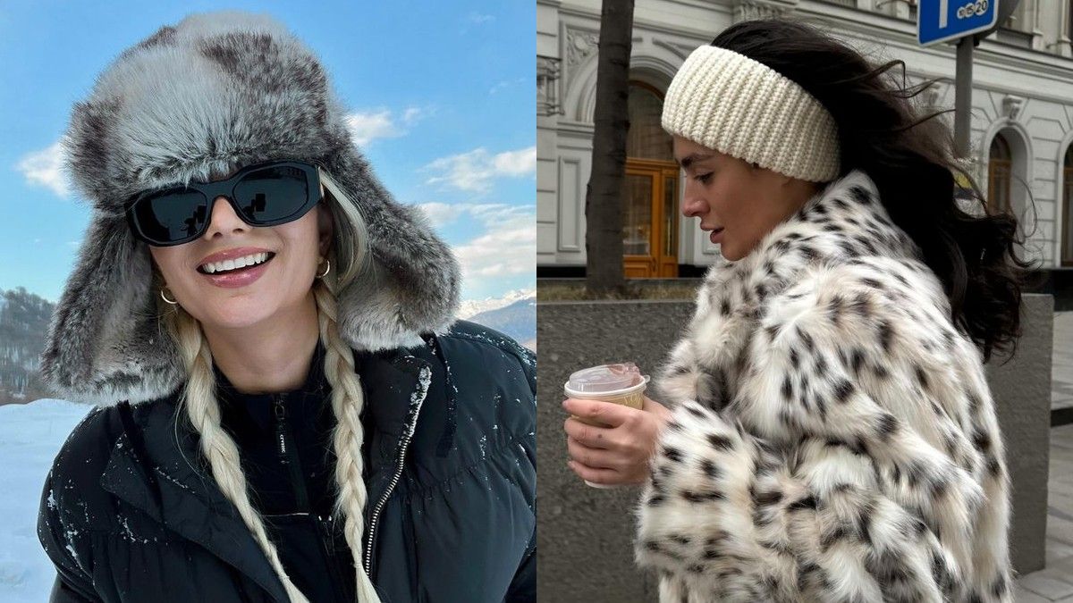 Красивые головные уборы на зиму Красивые головные уборы на зиму