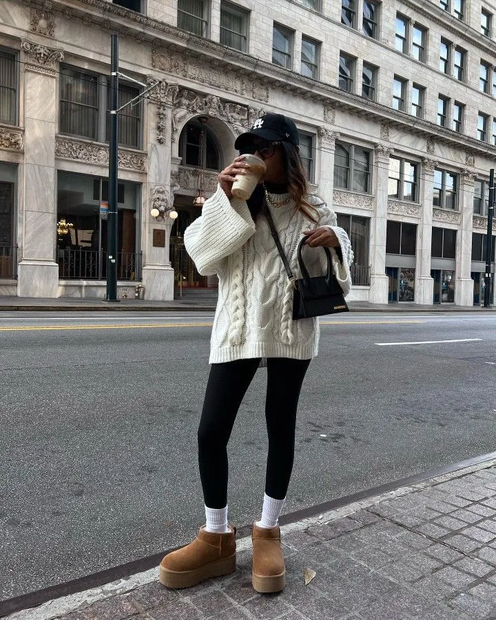 Стильні образи з легінсами Стильні образи з легінсами