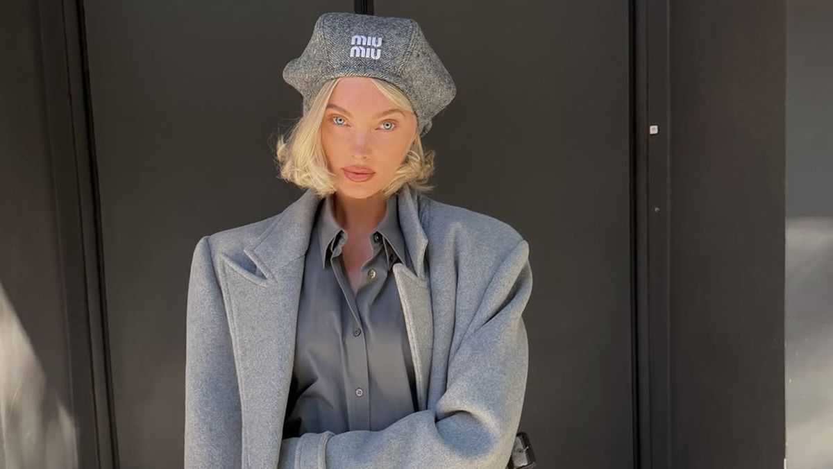 Красивый образ в сером цвете Красивый образ в сером цвете