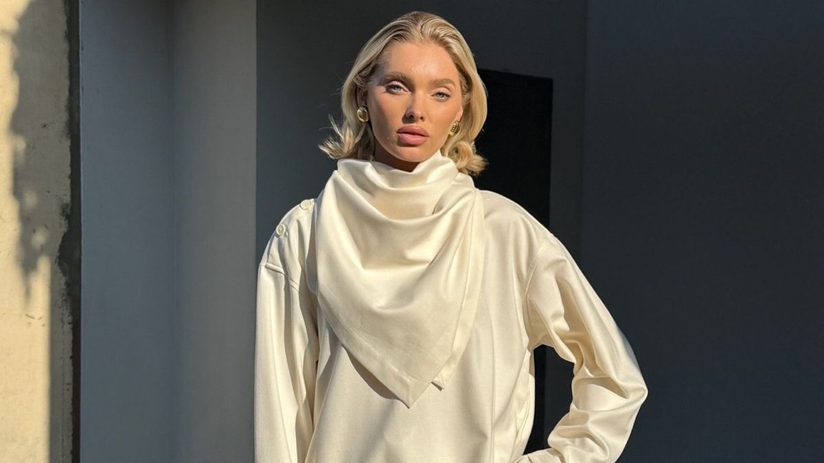 Красивый монохромный образ Эльзы Хоск Красивый монохромный образ Эльзы Хоск