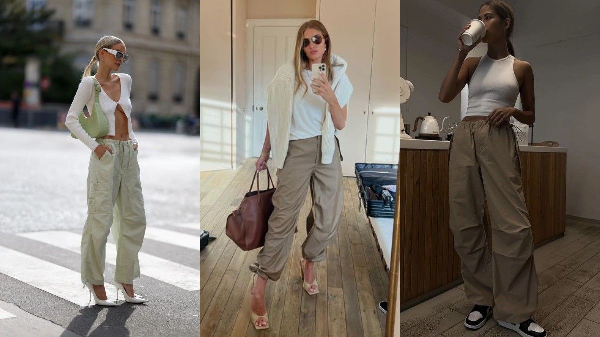Штани-парашути стануть трендом 2025 року Штани-парашути стануть трендом 2025 року
