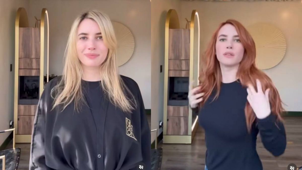 Эмма Робертс перекрасилась Эмма Робертс перекрасилась