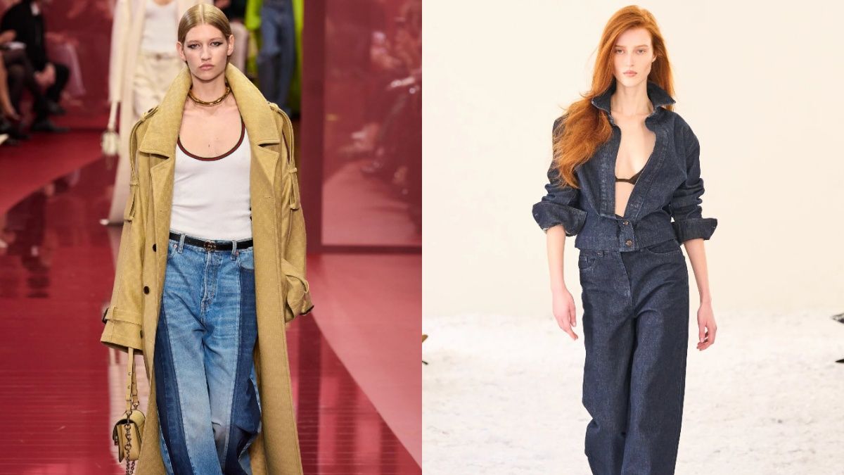 Трендовые джинсы 2025 года Трендовые джинсы 2025 года