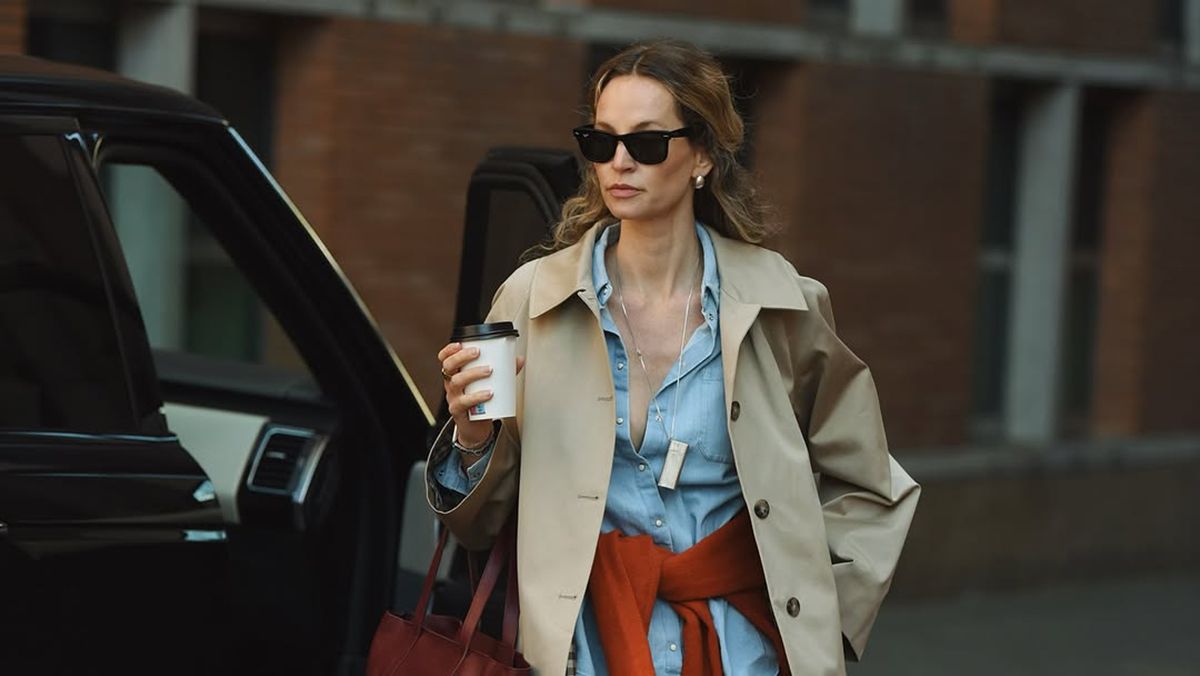 Стильні образи з тренчем на весняну пору Стильні образи з тренчем на весняну пору