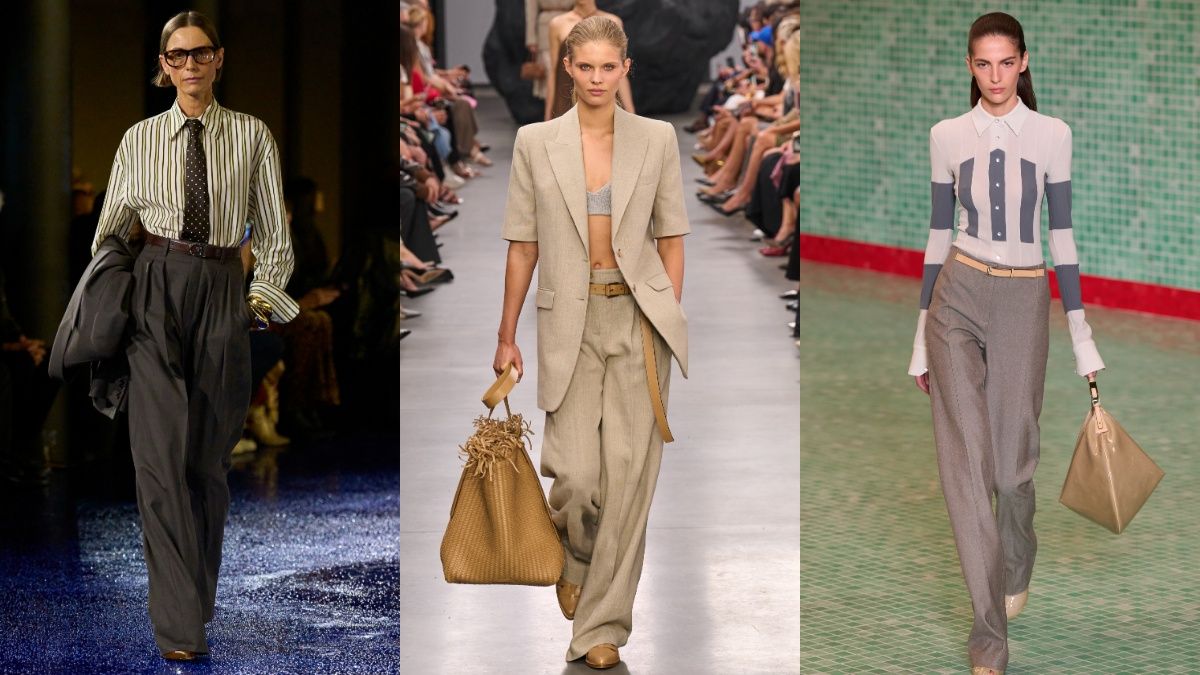 Стильные брюки палаццо Стильные брюки палаццо