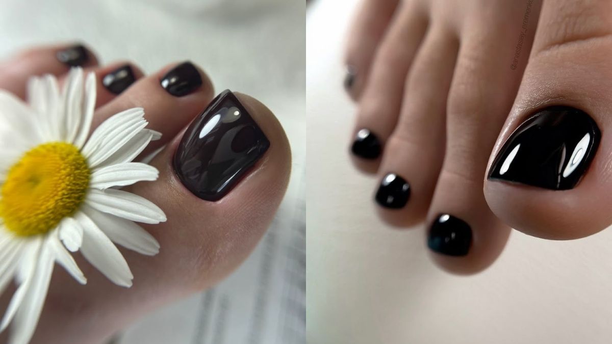 Красивий колір педикюру 2025 Красивий колір педикюру 2025