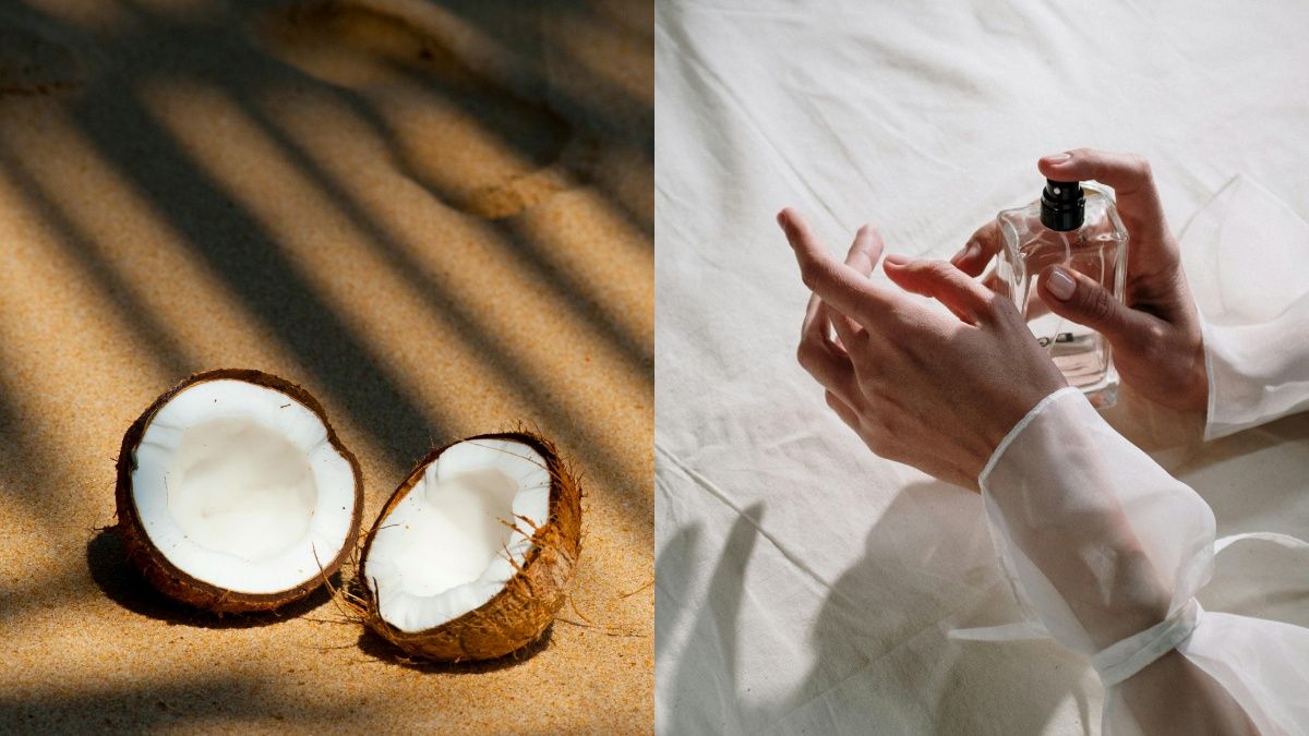 Духи с запахом кокоса Духи с запахом кокоса