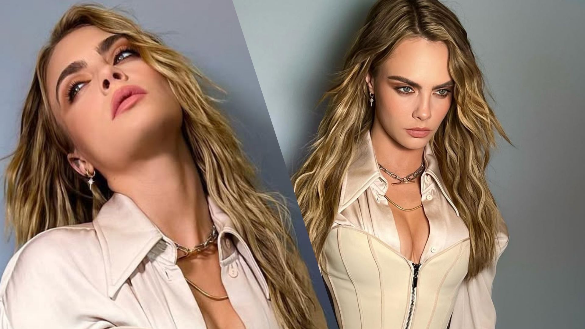 Какое окрашивание у Кары Делевинь Какое окрашивание у Кары Делевинь