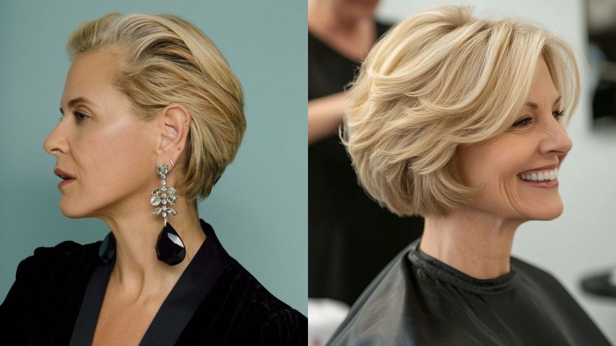 Красиві стрижки для 60-річних жінок Красиві стрижки для 60-річних жінок
