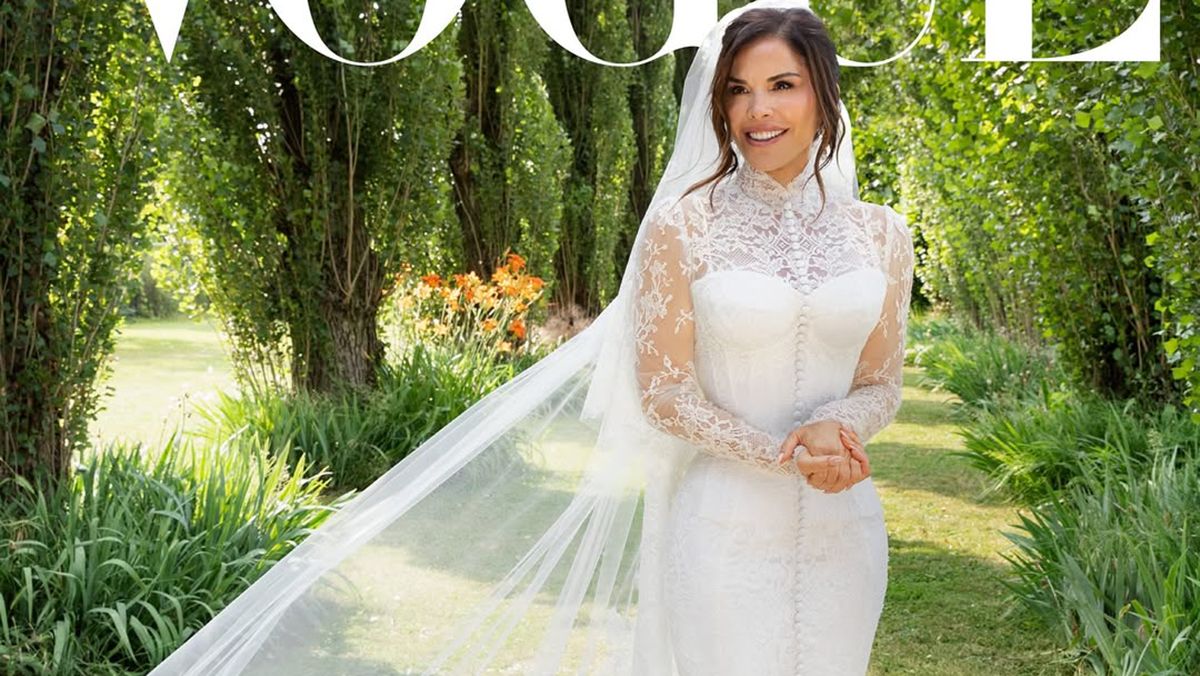 Весільна сукня Лорен Санчес Весільна сукня Лорен Санчес