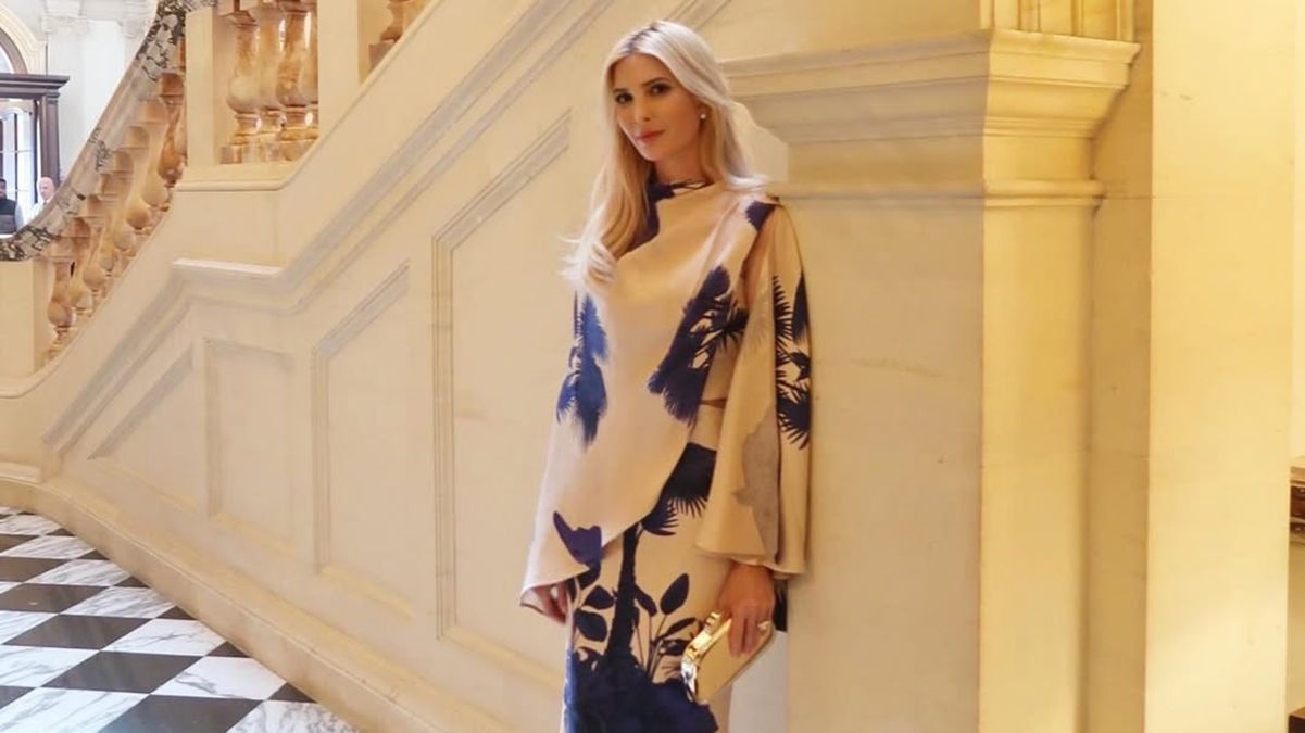 Вишуканий образ Іванки Трамп Вишуканий образ Іванки Трамп