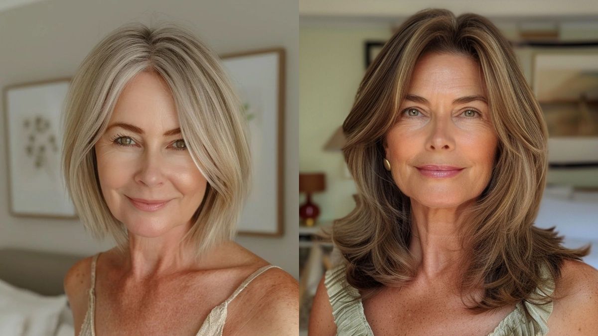 Самые лучшие оттенки волос после 50 лет Самые лучшие оттенки волос после 50 лет