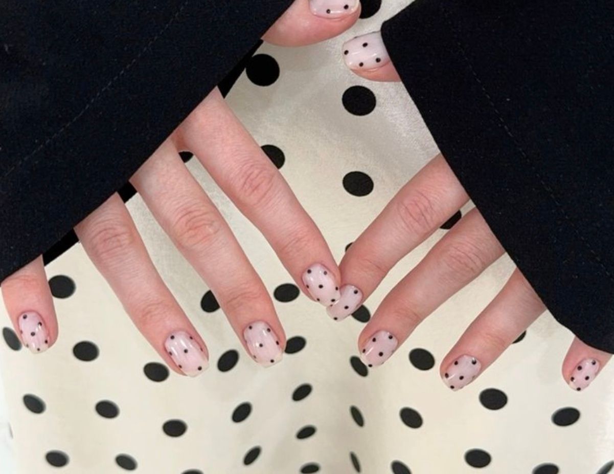 Маникюр в горошек - главный тренд - маникюр в горошек Маникюр в горошек - главный тренд - маникюр в горошек