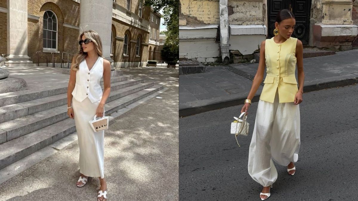 Стильні образи з жилеткою Стильні образи з жилеткою