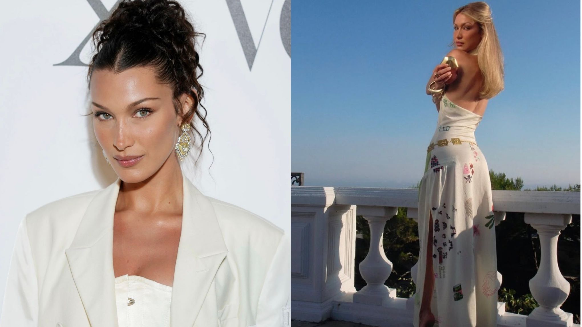 Белла Хадид показала платье с уникальной вышивкой Белла Хадид показала платье с уникальной вышивкой