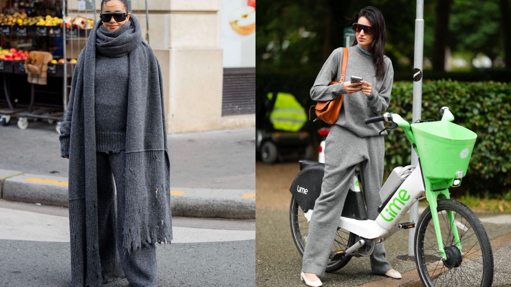 Сірі трикотажні штани - найкраща альтернатива джинсам Сірі трикотажні штани - найкраща альтернатива джинсам