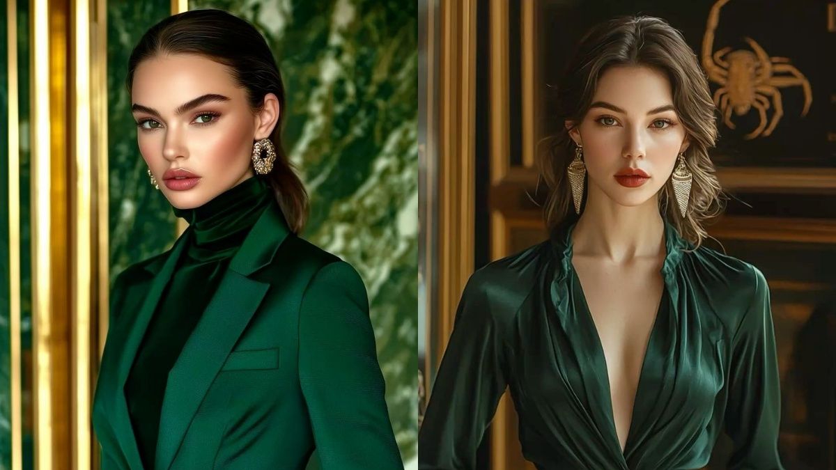 Смарагдовий колір має дорогий вигляд Смарагдовий колір має дорогий вигляд