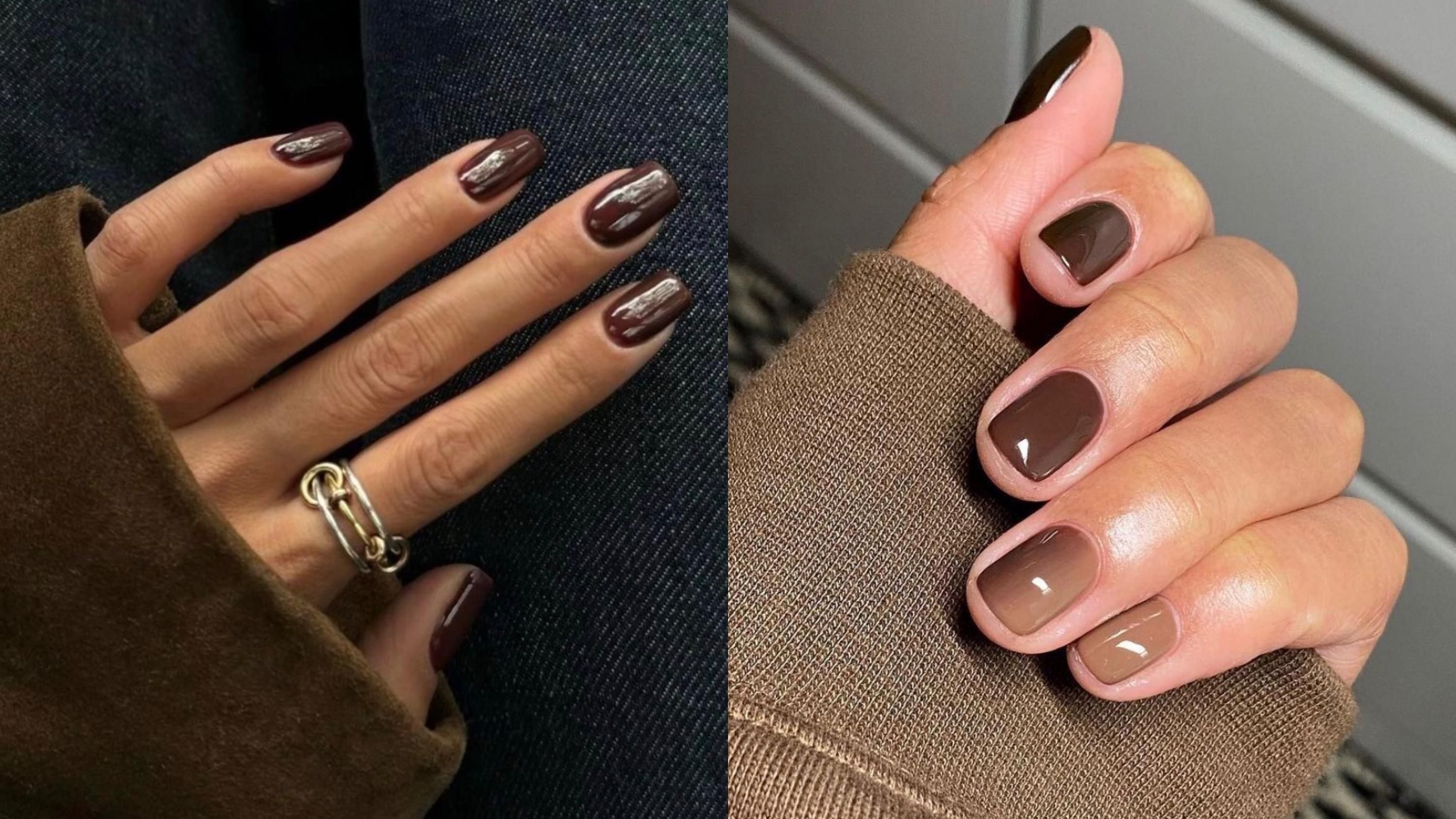 Шоколадні нігті з 90-х повертаються Шоколадні нігті з 90-х повертаються