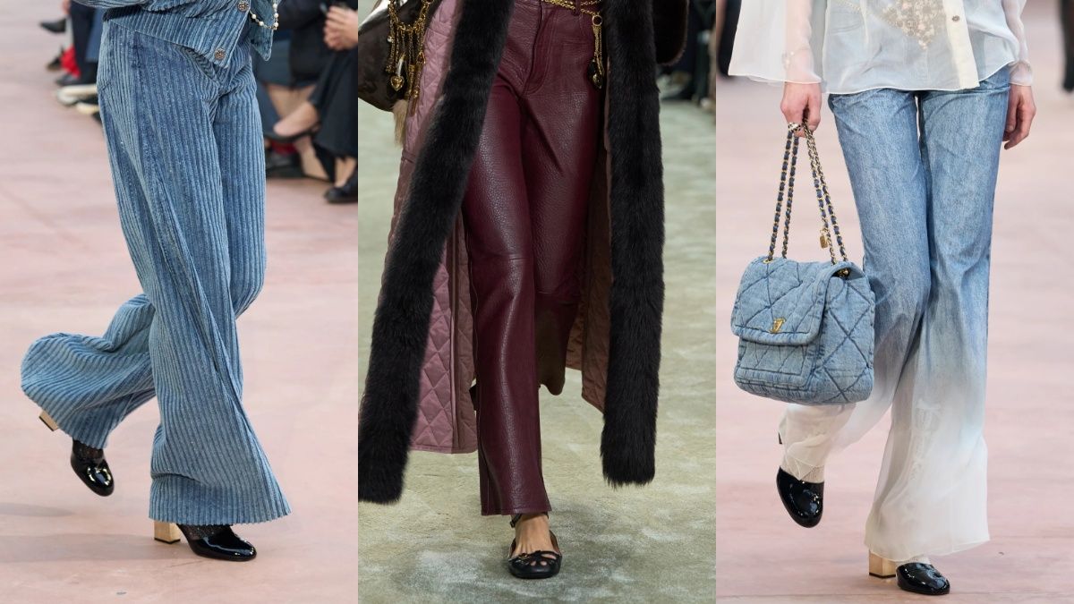 Трендовые брюки на осень 2025 года Трендовые брюки на осень 2025 года