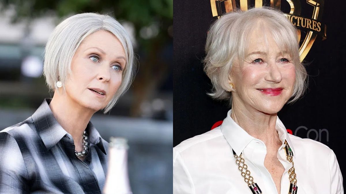 Вишукані стрижки для сивих жінок Вишукані стрижки для сивих жінок