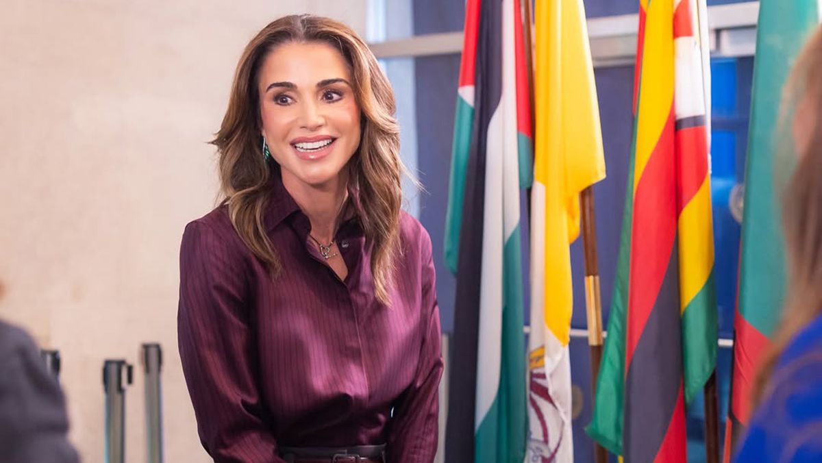 Бездоганний образ королеви Ранії Бездоганний образ королеви Ранії