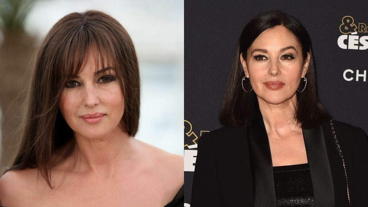 Красиві зачіски Моніки Беллуччі Красиві зачіски Моніки Беллуччі