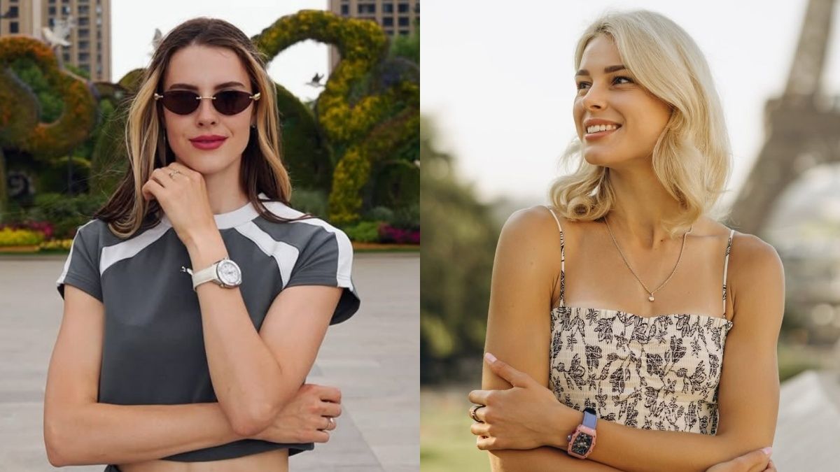 Изысканные часы спортсменок Изысканные часы спортсменок