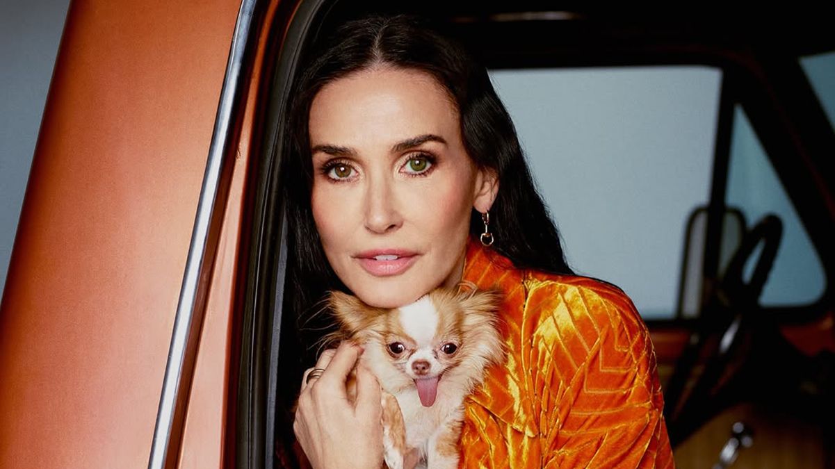 Красивая фотосессия Деми Мур Красивая фотосессия Деми Мур