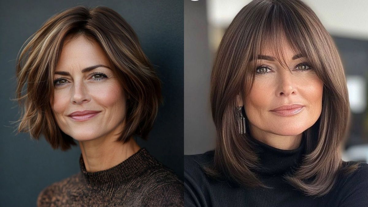 Стрижки, які приховують зморшки Стрижки, які приховують зморшки