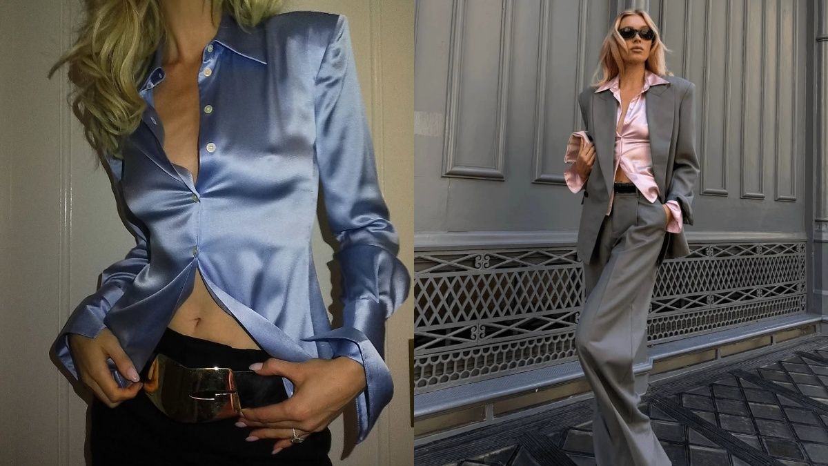 Трендовая рубашка на осень 2025