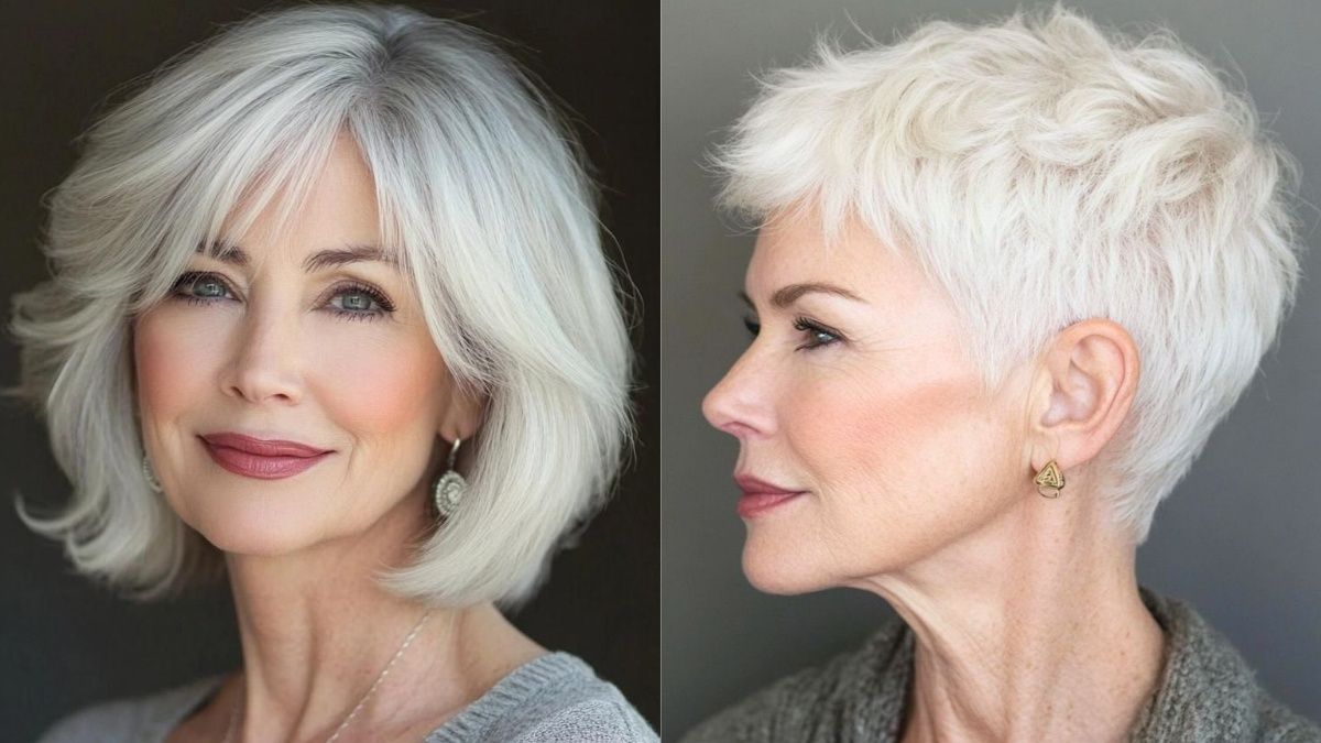 Трендовые стрижки после 60 лет