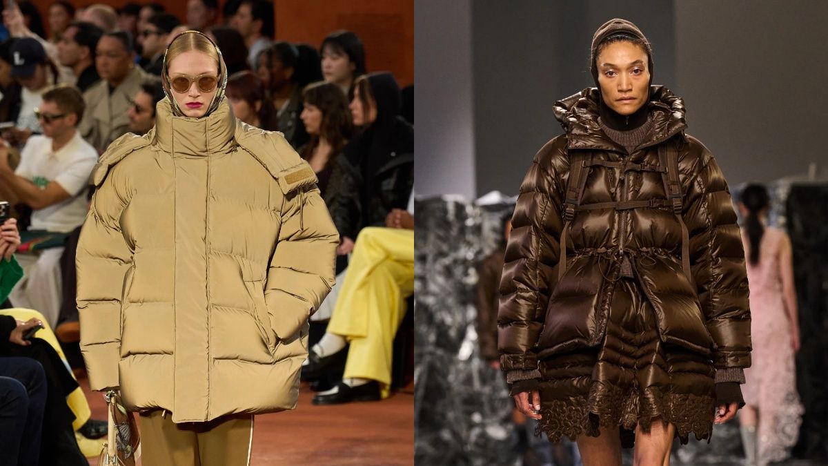 Модні пуховики на зиму