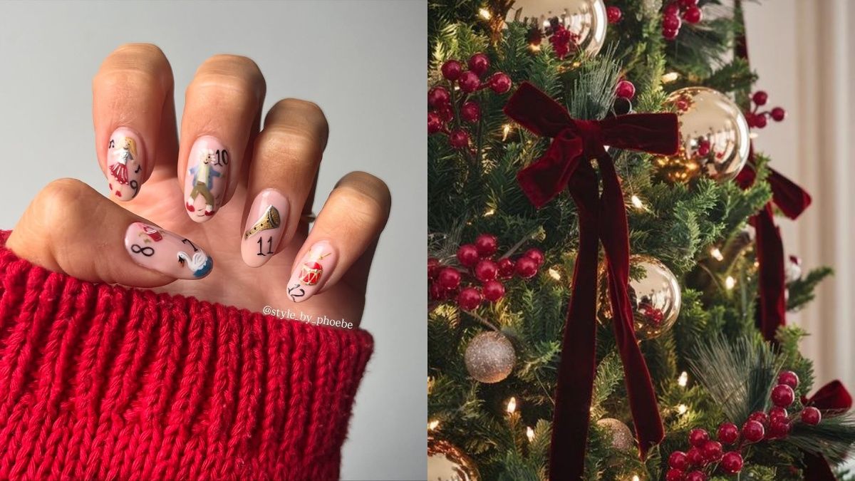 Модный маникюр на Рождество Модный маникюр на Рождество
