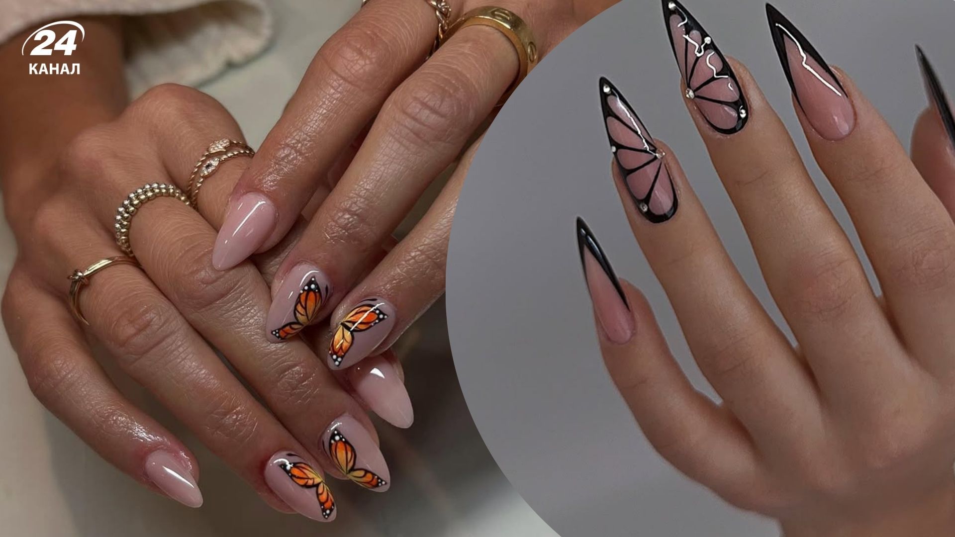 Butterfly nails Butterfly nails